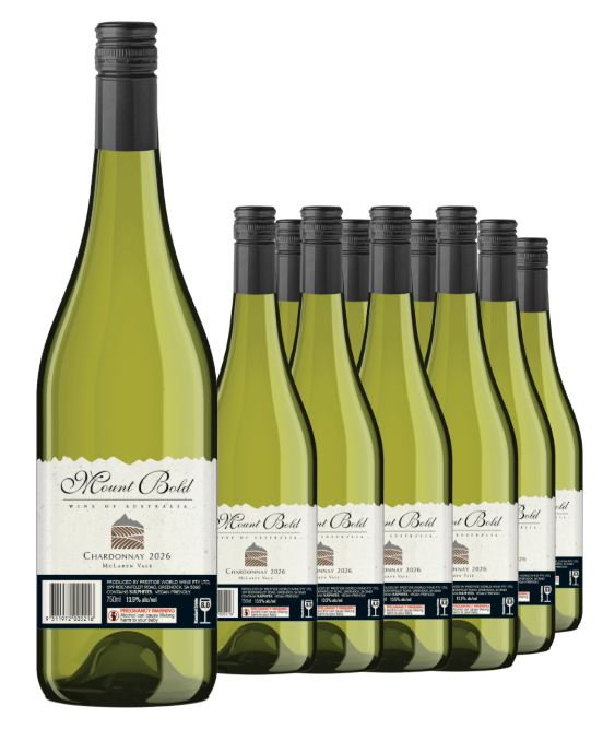 Mount Bold McLaren Vale Chardonnay 2026 Dozen