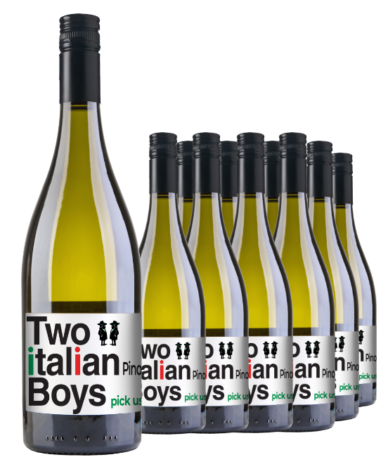 Two Italian Boys Pinot Grigio 2026 Dozen