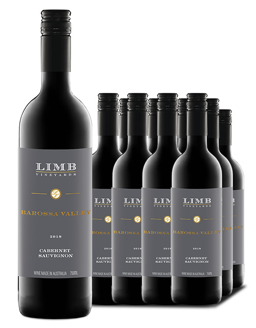 Limb Vineyards Grey Label Barossa Valley Cabernet Sauvignon 2018 Dozen