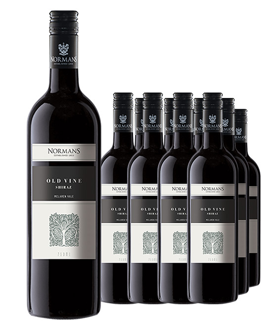 Normans Old Vine McLaren Vale Shiraz 2022 Dozen