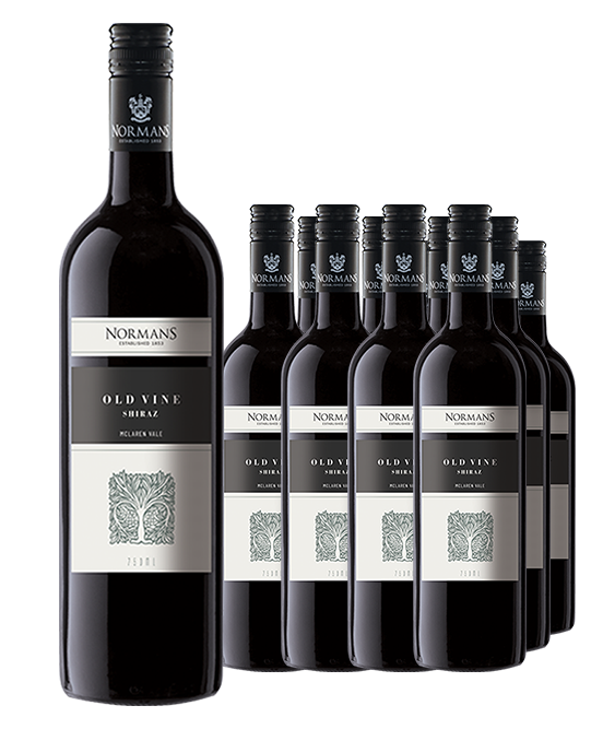 Normans Old Vine McLaren Vale Shiraz 2022 Dozen