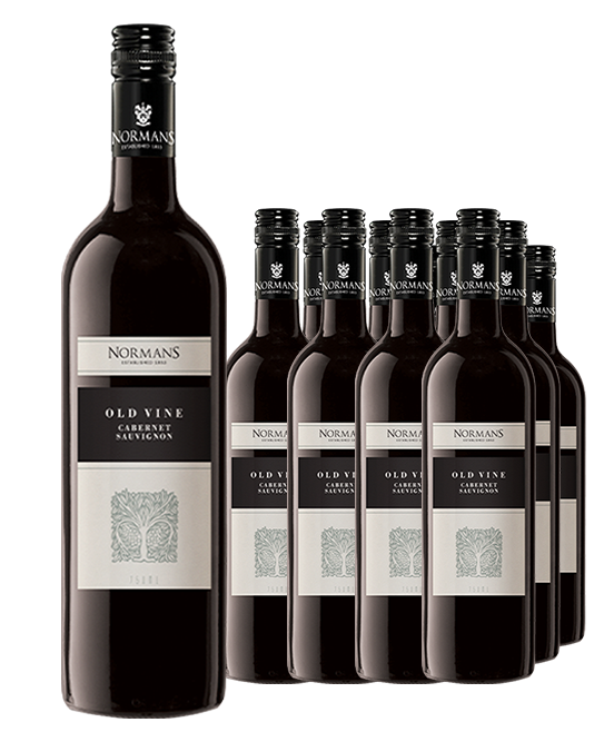Normans Old Vine McLaren Vale Cabernet Sauvignon 2022 Dozen