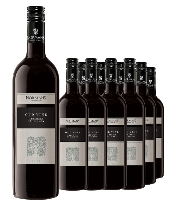 Normans Old Vine McLaren Vale Cabernet Sauvignon 2022 Dozen