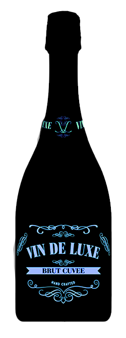Vin De Luxe Sparkling Brut Cuvee Nv With B.O. Glow In The Label