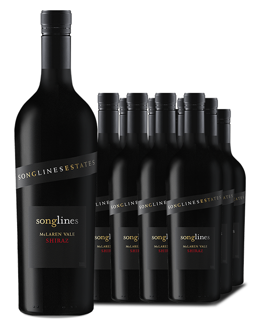 Songlines Estates Basket Pressed McLaren Vale Shiraz 2022 Dozen 