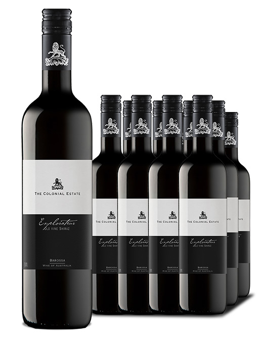 The Colonial Estate Explorateur Barossa Valley Shiraz 2023 Dozen