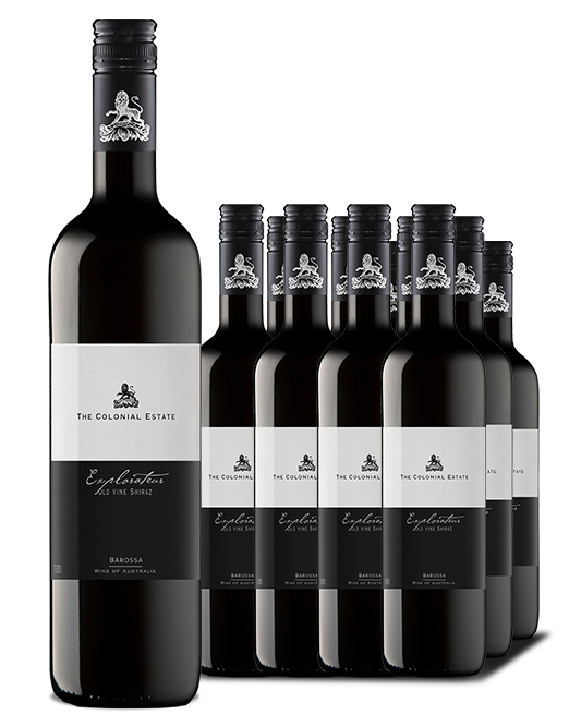 The Colonial Estate Explorateur Barossa Valley Shiraz 2023 Dozen