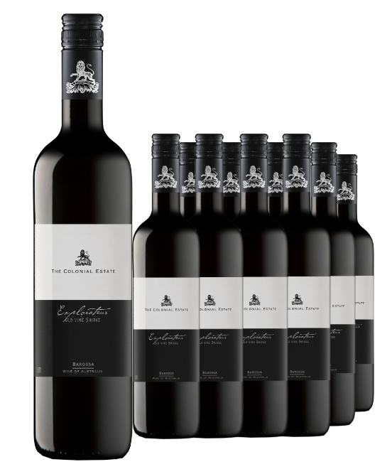The Colonial Estate Explorateur Barossa Valley Shiraz 2025 Dozen