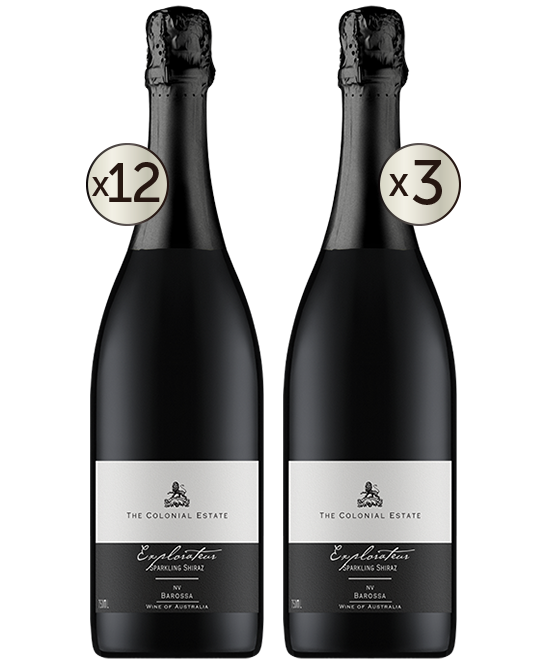 The Colonial Estate Explorateur Barossa Valley Sparkling Shiraz Nv