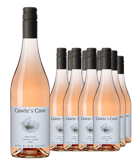 Rock Ferry Cawtes Cave Central Otago Organic Rose 2023 Dozen