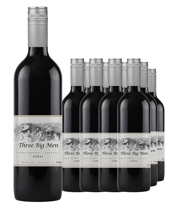 Three Big Men South Australia Shiraz 2024 Dozen