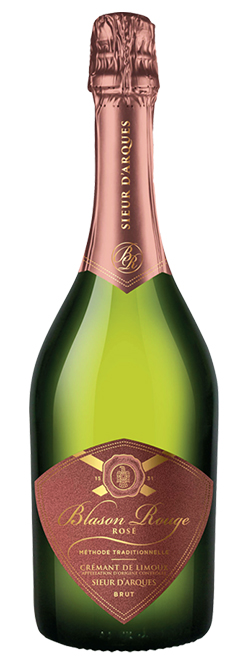 Sieur d Arques Cremant De Limoux Blason Rouge Rose Nv