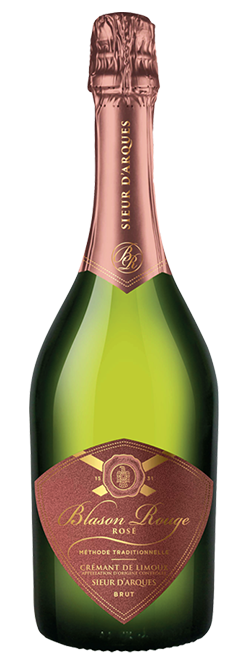 Sieur d Arques Cremant De Limoux Blason Rouge Rose Nv