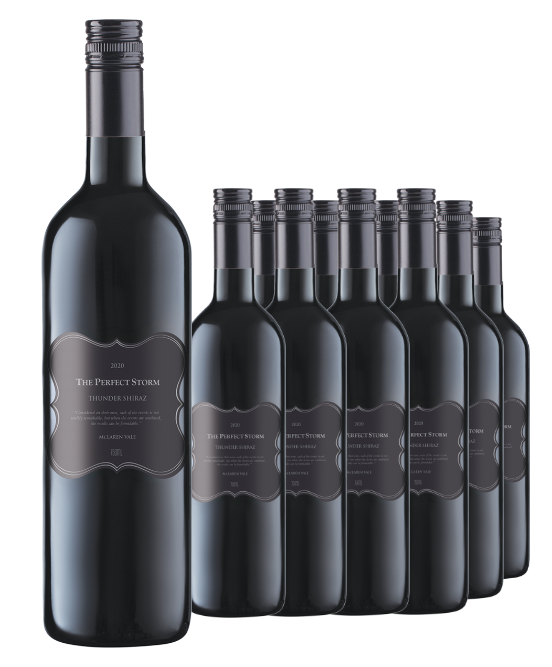 The Perfect Storm Thunder Reserve McLaren Vale Shiraz 2020 Dozen
