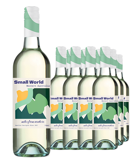 Miles From Nowhere Small World Western Australia Semillon Sauvignon Blanc 2023 Dozen