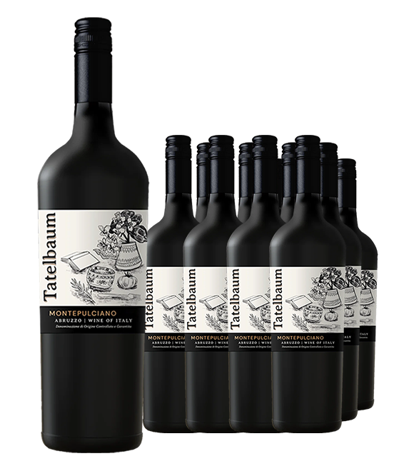 Tatelbaum Italian Montepulciano d'Abruzzo 2020 Dozen