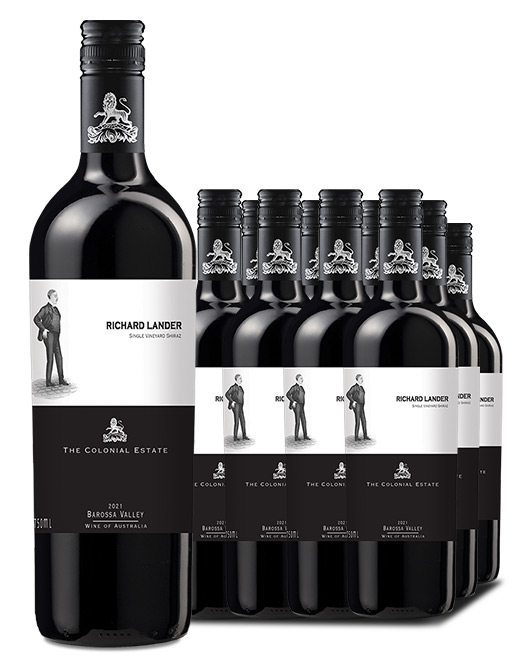 The Colonial Estate Richard Lander Old Vine Barossa Valley Shiraz 2020 Dozen