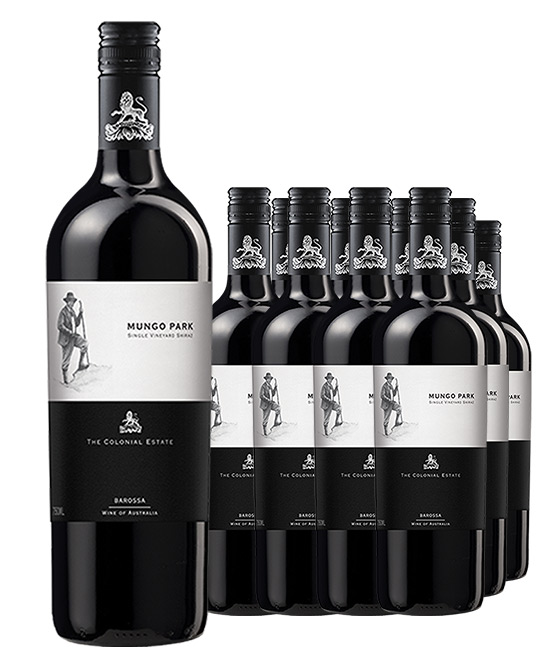 The Colonial Estate Mungo Park Single Vineyard Old Vine Barossa Valley Shiraz 2023 Dozen