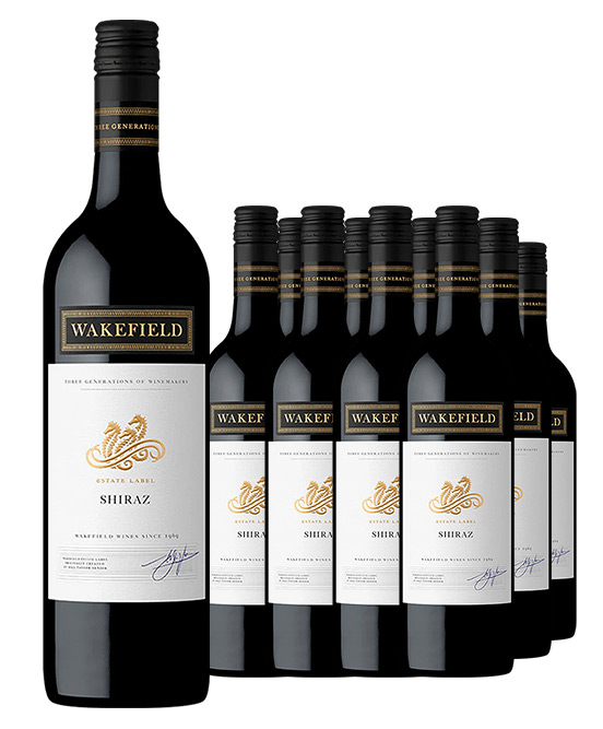 Wakefield Taylors Family Wines Estate Label Shiraz 2021 Dozen