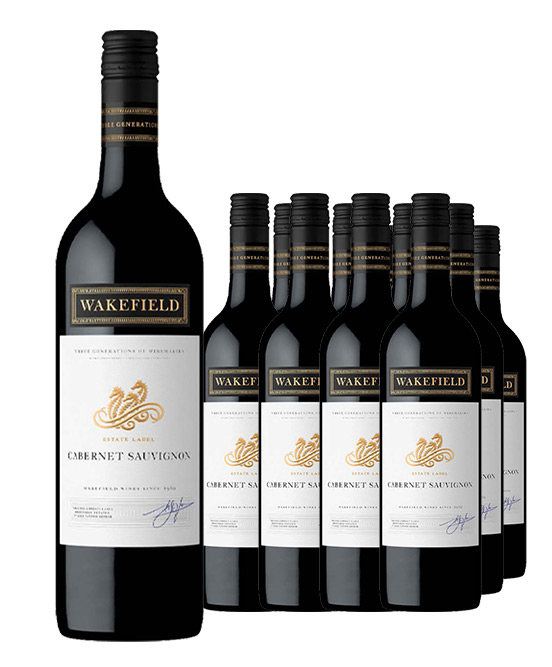 Wakefield Taylors Family Wines Estate Label Cabernet Sauvignon 2022 Dozen