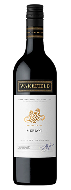 Wakefield Taylors Family Wines Estate Label Merlot 2023
