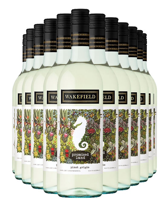 Wakefield Taylors Family Wines Promised Land South Australia Pinot Grigio 2023 Dozen