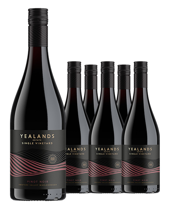 Yealands Single Vineyard Marlborough Pinot Noir 2021 6pack