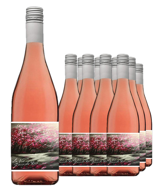 McPherson La Vue Victorian Grenache Rose 2023 Dozen