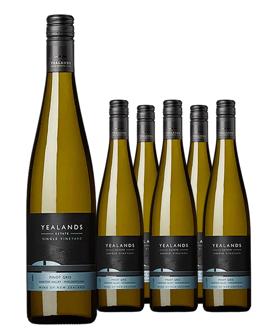 Yealands Single Vineyard Marlborough Pinot Gris 2024 6pack