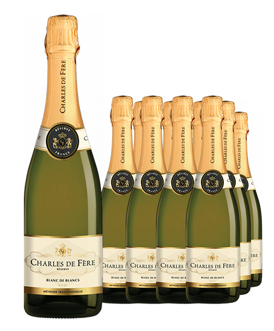 Boisset Family Estates Charles de Fere Blanc de Blanc Nv Dozen