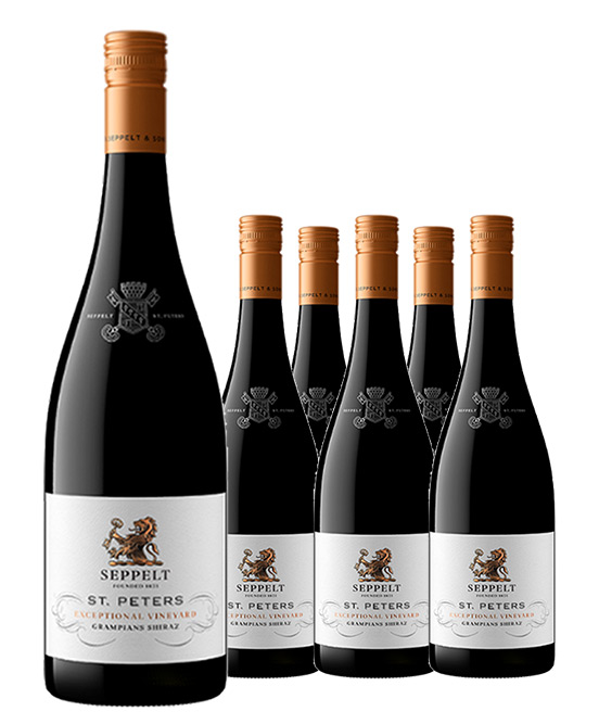 Seppelt St Peters Grampians Shiraz 2022 6pack