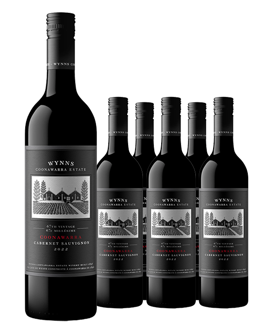 Wynns Black Label Coonawarra Cabernet Sauvignon 2022 6pack
