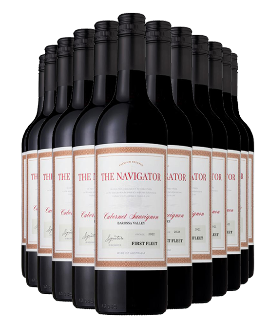First Fleet The Navigator Barossa Valley Cabernet Sauvignon 2022 Dozen