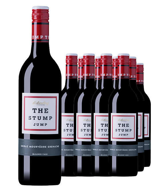 d'Arenberg The Stump Jump McLaren Vale Shiraz Mourvedre Grenache 2021 Dozen