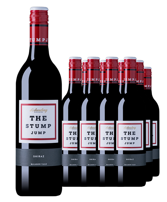 d'Arenberg The Stump Jump McLaren Vale Shiraz 2021 Dozen