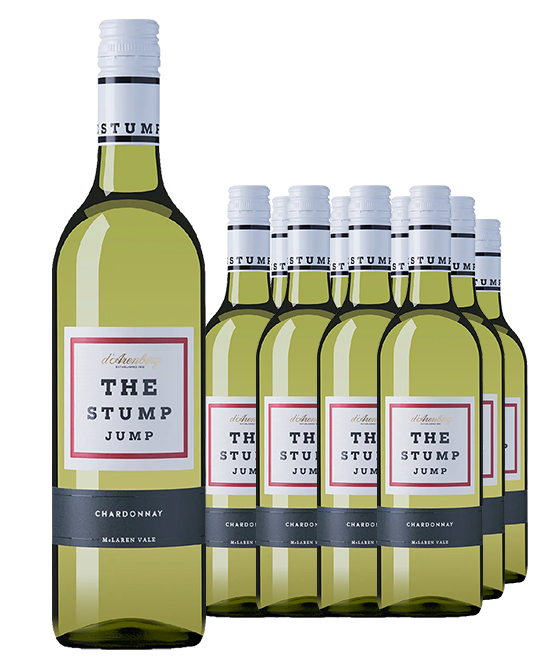 d'Arenberg The Stump Jump McLaren Vale Lightly Wooded Chardonnay 2024 Dozen