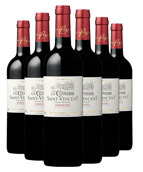 La Closerie Saint Vincent AOP Bordeaux Rouge 2022 6pack
