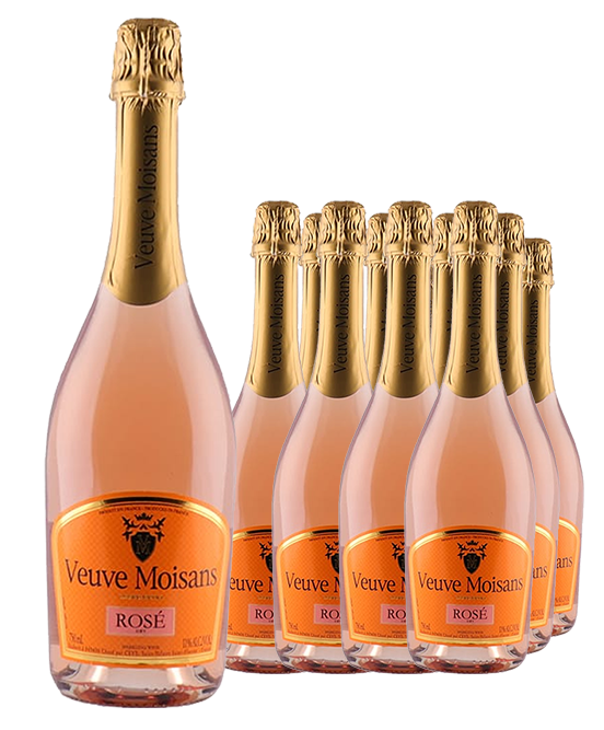 Veuve Moisans Brut Rose Nv Dozen