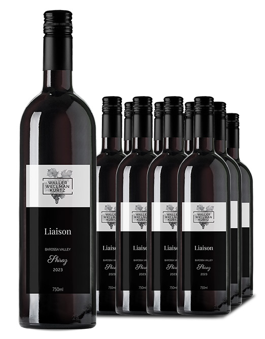 Waller Wellman Kurtz Liaison Barossa Valley Shiraz 2023 Dozen