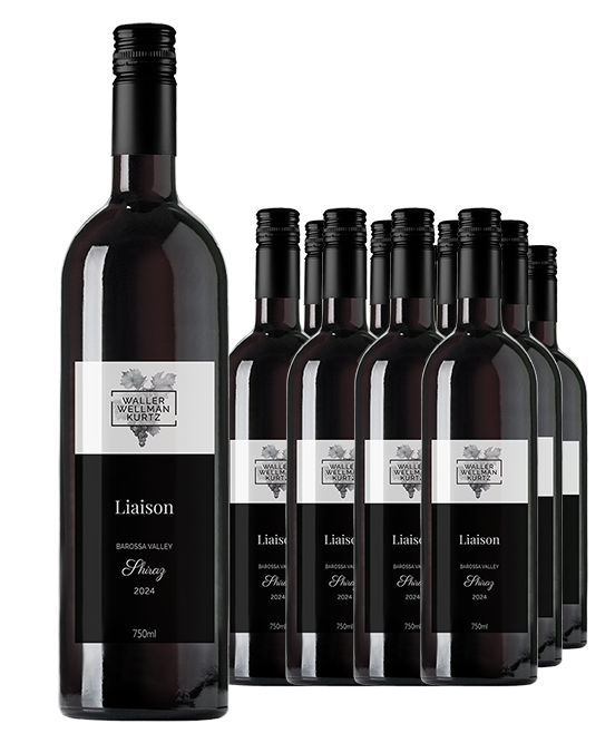 Waller Wellman Kurtz Liaison Barossa Valley Shiraz 2023 Dozen