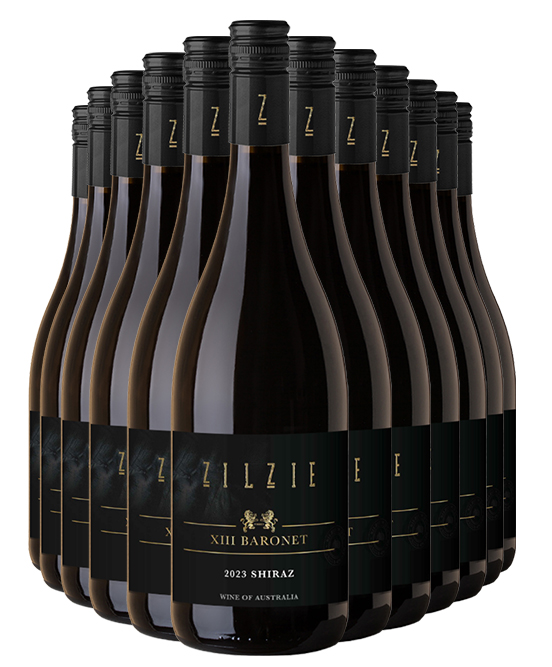 Zilzie Wines XIII Baronet Shiraz 2023 Dozen