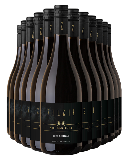 Zilzie Wines XIII Baronet Shiraz 2023 Dozen