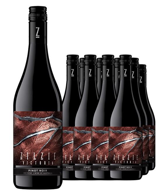Zilzie Wines Victorian Pinot Noir 2024 Dozen