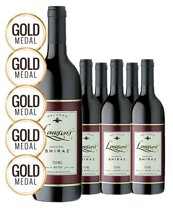 Orlando Lawsons Padthaway Shiraz 1993 6pack