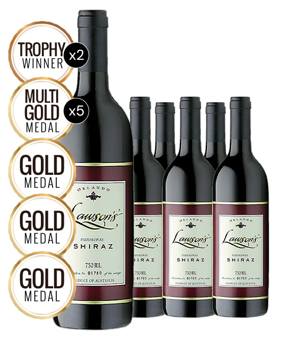 Orlando Lawsons Padthaway Shiraz 1997 6pack