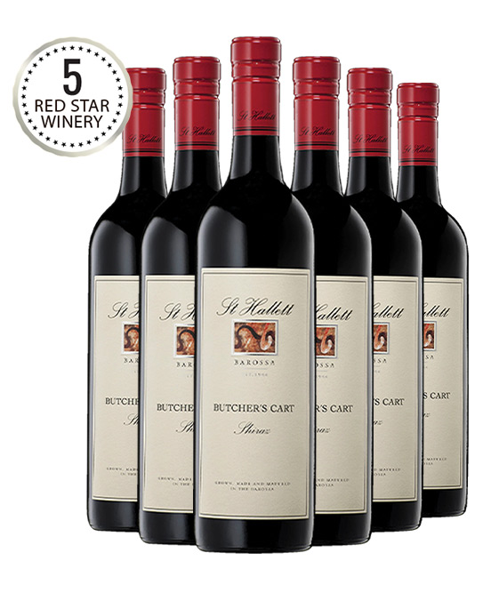 St Hallett Butchers Cart Shiraz 2023 6pack