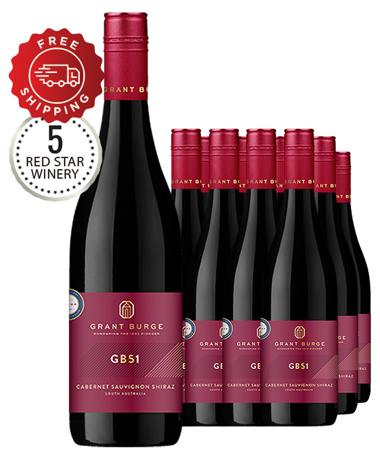 Grant Burge GB51 Cabernet Shiraz 2024 Dozen