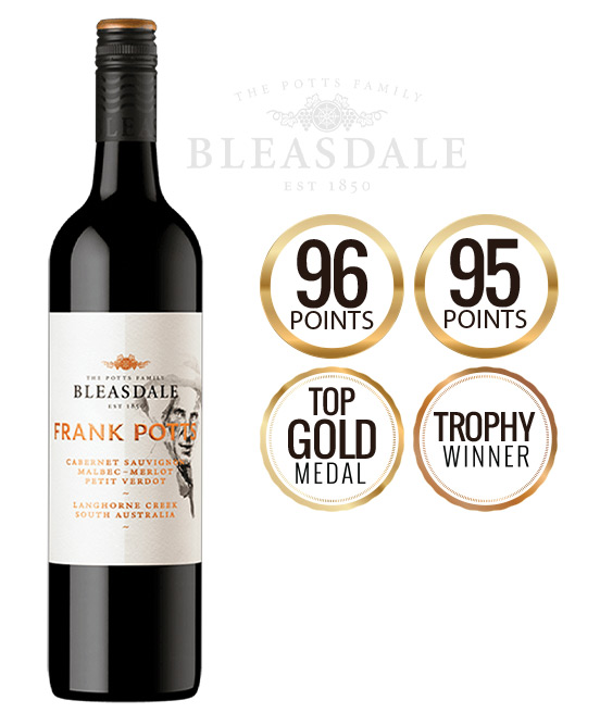 Bleasdale Frank Potts Langhorne Creek Cabernet Blend 2022