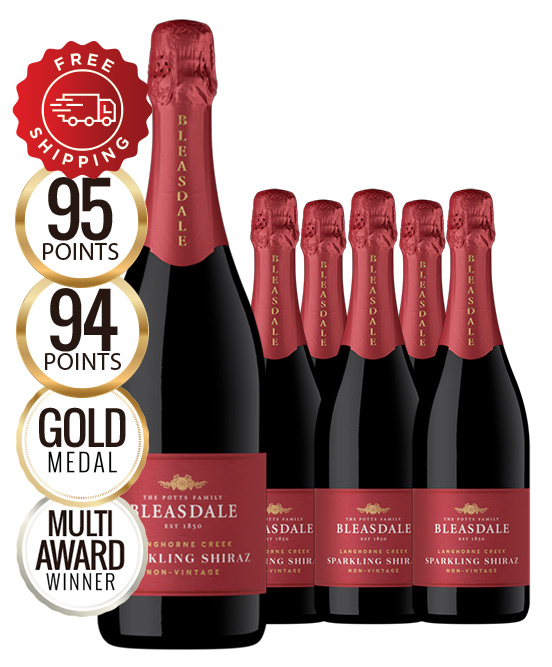 Bleasdale Langhorne Creek Sparkling Shiraz Nv 6pack