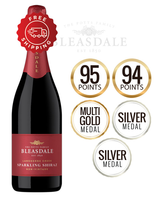 Bleasdale Langhorne Creek Sparkling Shiraz Nv